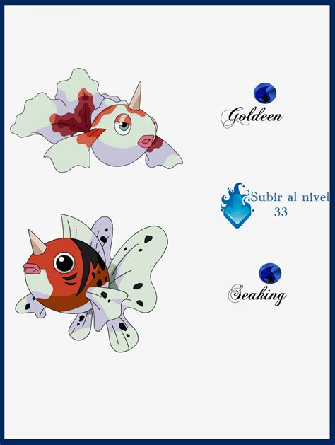 evolution of goldeen|what level does goldeen evolve.